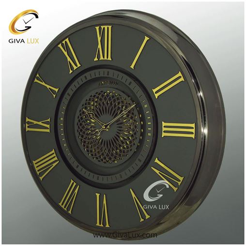 ساعت دیواری اورجینال آرتمیس آلیاژ فلزی تیتانیوم| کد رفرنس 90045، مدل: 2044Titanium Silver 2044 Titanium Gold.jpg